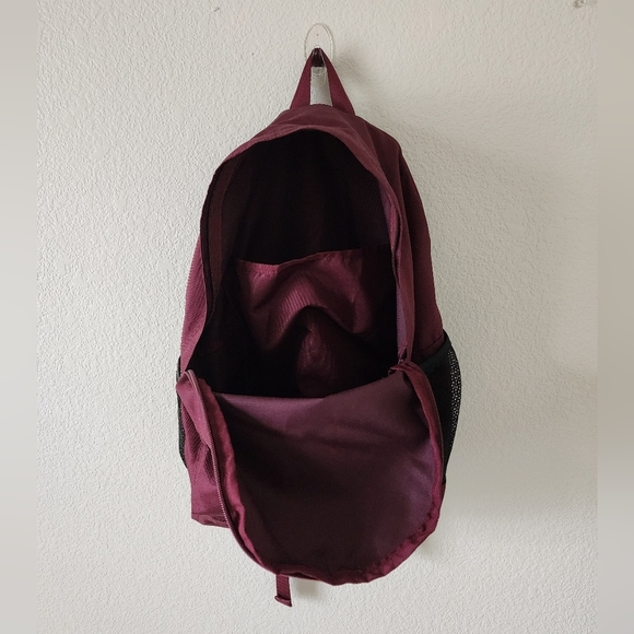 Victoria’s Secret PINK Burgundy Maroon Classic Canvas Backback - Picture 5 of 7